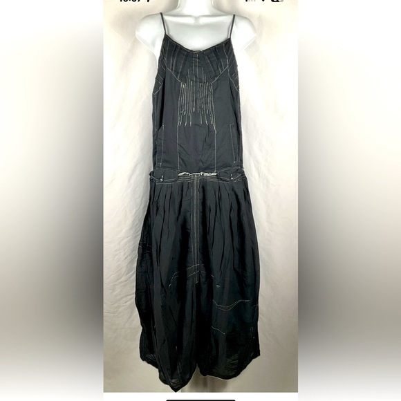 Chaundry K Women’s Dress Size Small Black Steampunk 100% Cotton NWT - Picture 2 of 14